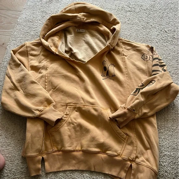 Free People Oversized hoodie - Picture 1 of 2